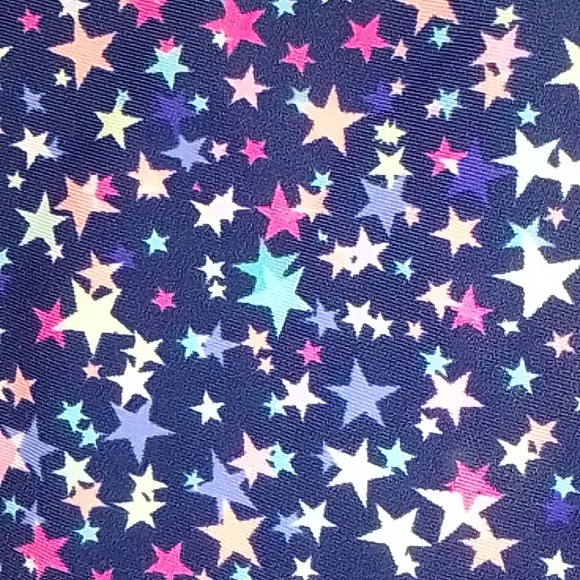 Pink star print swim suit top - Picture 2 of 3